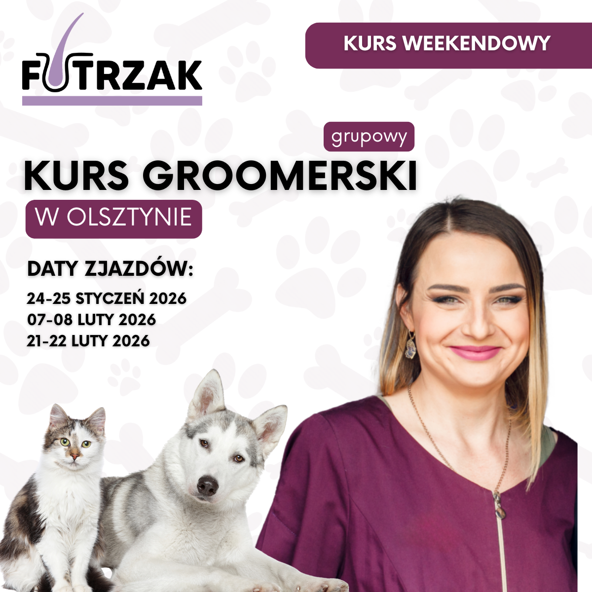 kurs groomerski Olsztyn